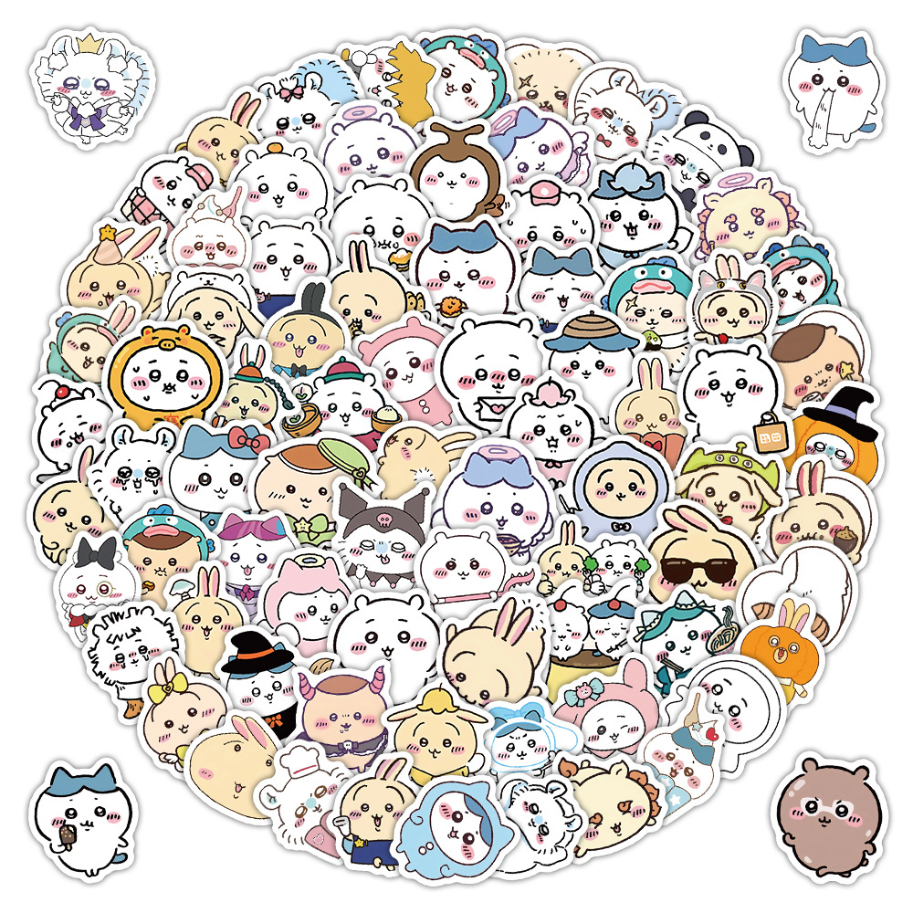 Tablet Accessories - 102 JIYI Cartoon Stickers, Hachiware Usagi