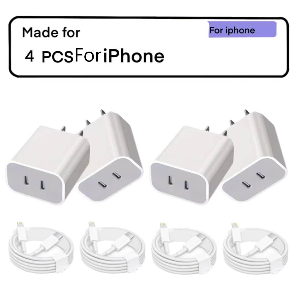 Tablet With Complete Accessories - 4pcs USB C Fast Charging Cables,