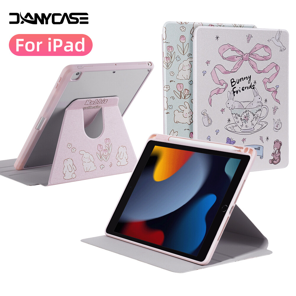 Oppo Tablet Accessories - 360° Rotation iPad Case for 2024
