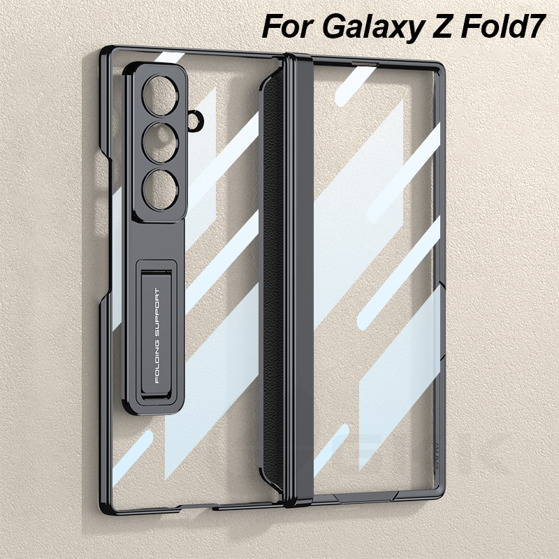 Windows Tablet Accessories - Magnetic Hinge Plating Clear Case for