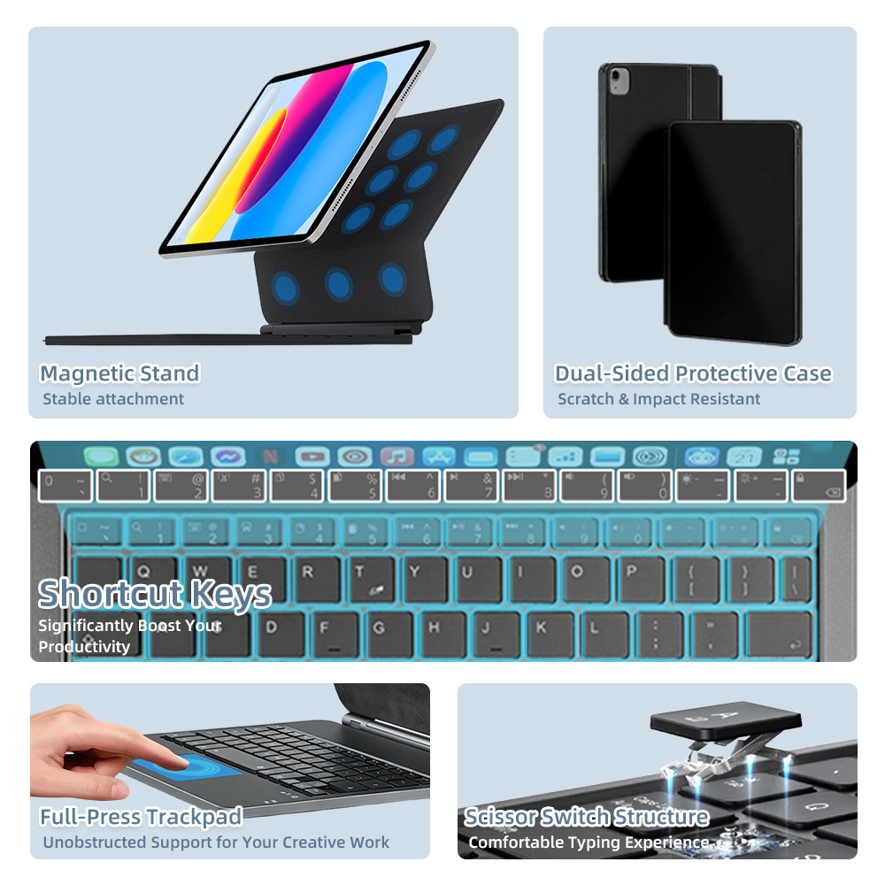 2026 Magic Keyboard with Bluet - Magnetic Case Smart 리뷰 및 가격
