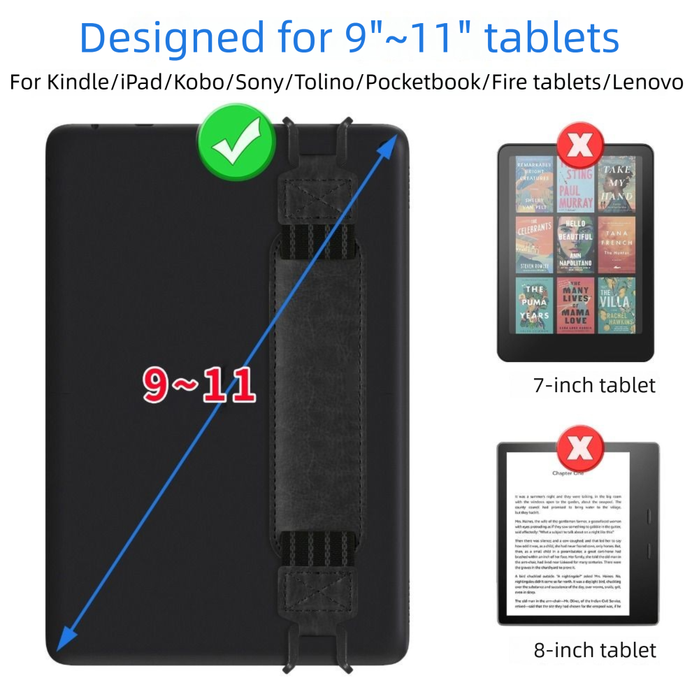 Leather Tablet Hand Strap Anti - Tablet Reading Accessories 리뷰 및 가격