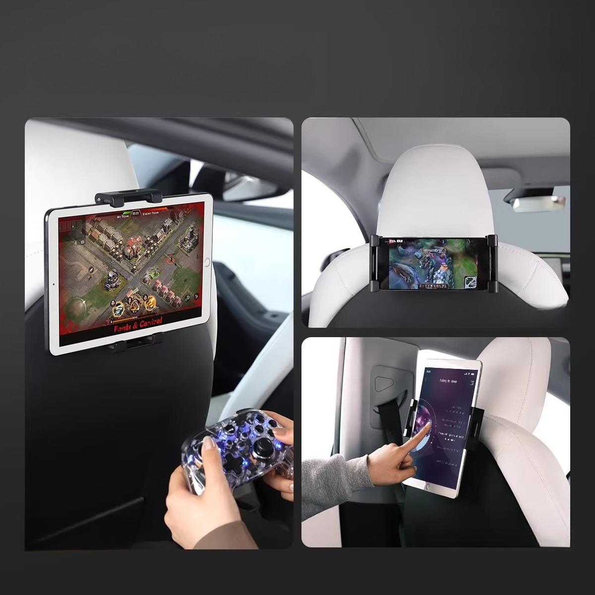 Rear Mobile Phone Holder Seat  - Tesla Tablet Accessories 리뷰 및 가격