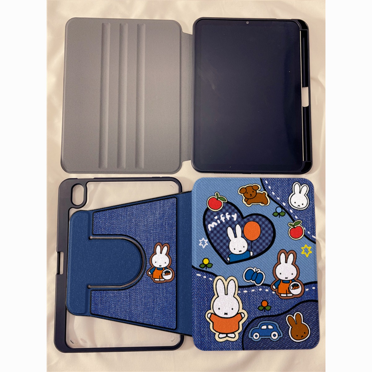 Kawaii Miffy Rabbit Tablet Cas - Fire Tablet Accessories 리뷰 및 가격