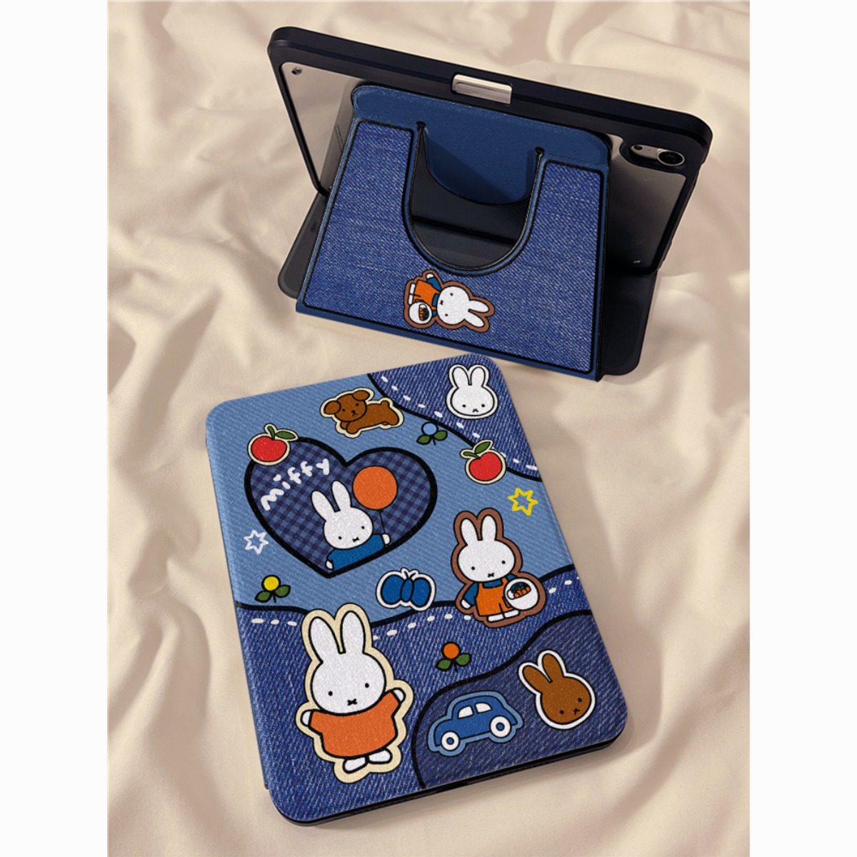 Kawaii Miffy Rabbit Tablet Cas - Fire Tablet Accessories 리뷰 및 가격
