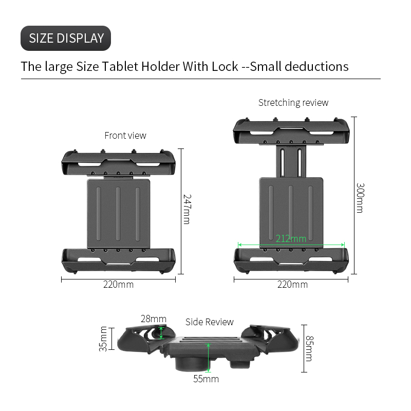 Universal Anti-theft Tablet PC - Tablet Car Mount 리뷰 및 가격