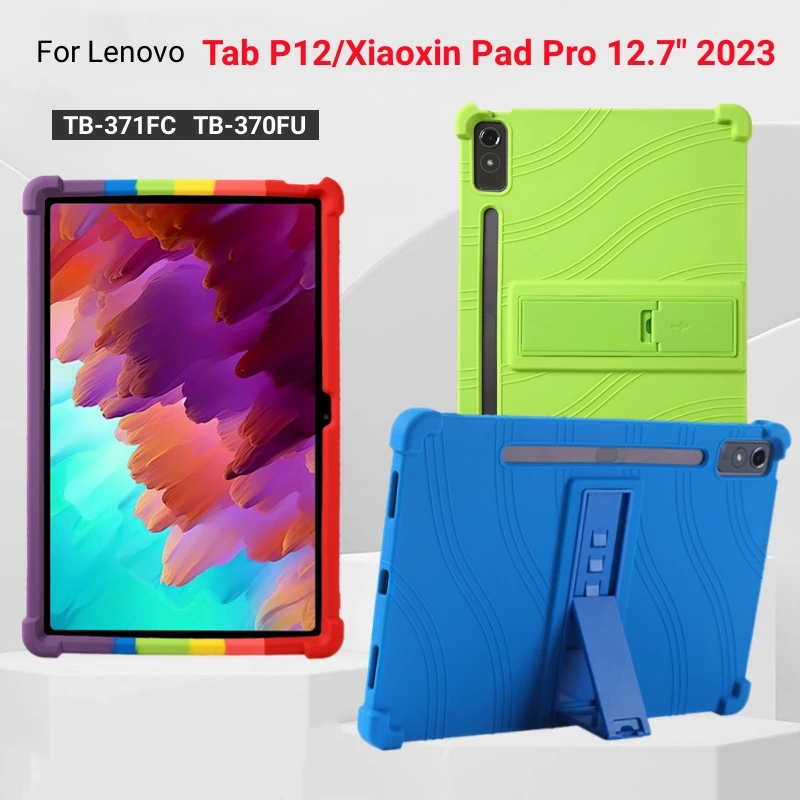Soft Silicon Cover For Lenovo  - Lenovo Tablet P12 Accessories 리뷰 및 가격