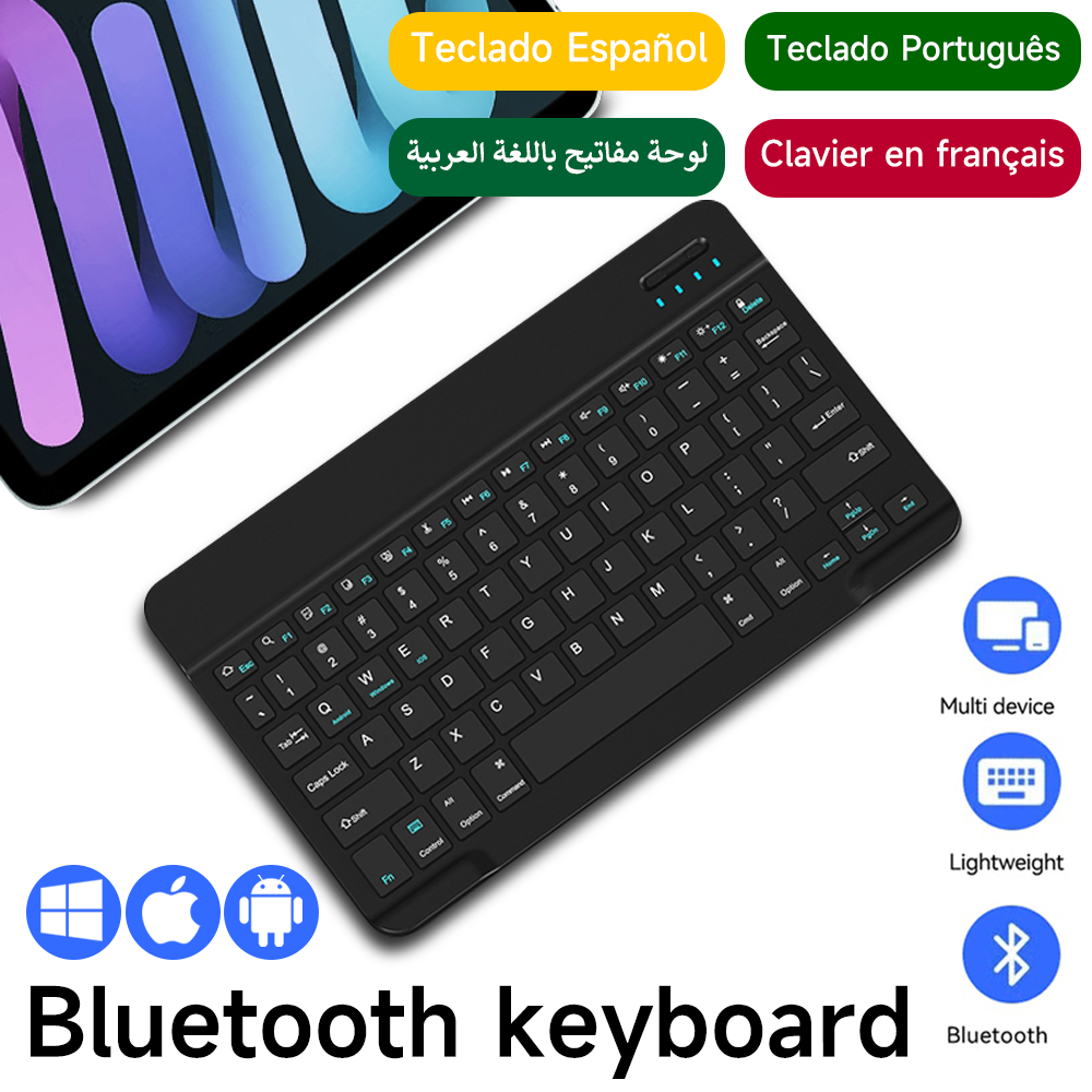 Bluetooth Keyboard for IOS And - Windows Tablet Accessories 리뷰 및 가격