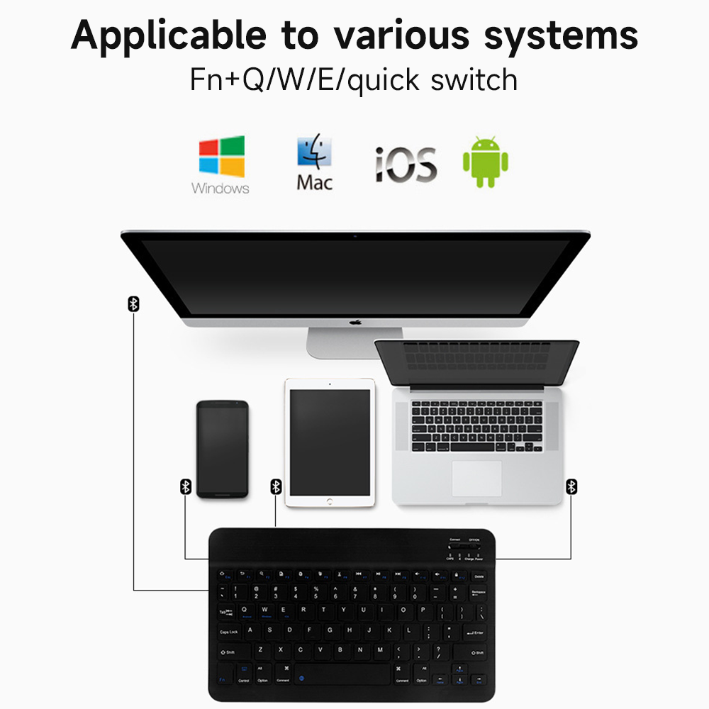 Bluetooth Keyboard for IOS And - Windows Tablet Accessories 리뷰 및 가격