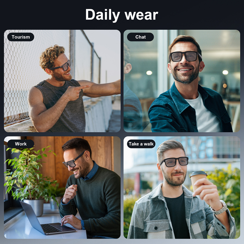 Smart Bluetooth Audio Glasses  - Magnetic Case Smart 리뷰 및 가격