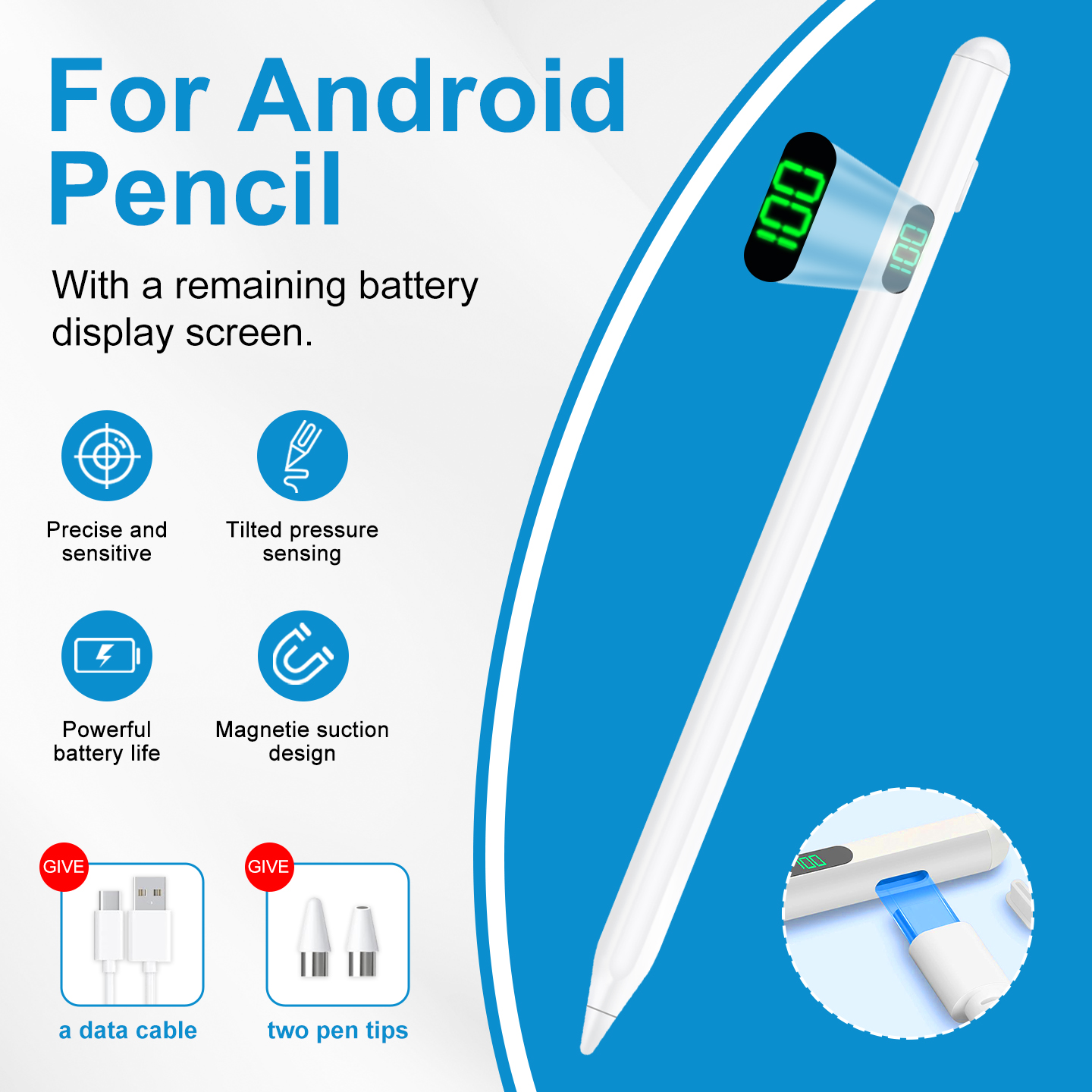 Universal Actiive Stylus Pen F - Lenovo Tablet P12 Accessories 리뷰 및 가격
