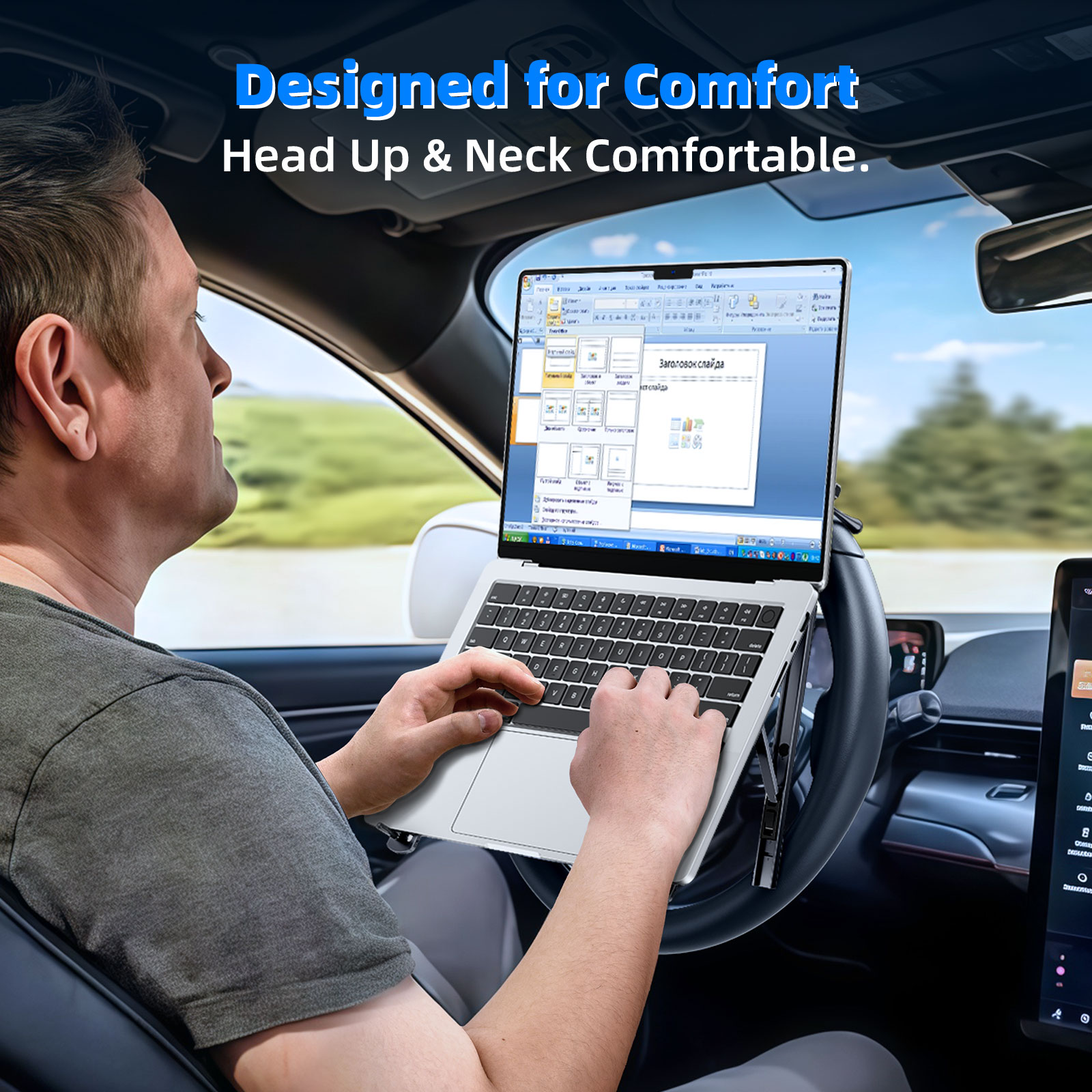 Eary Car Laptop Mount Steering - Tesla Tablet Accessories 리뷰 및 가격
