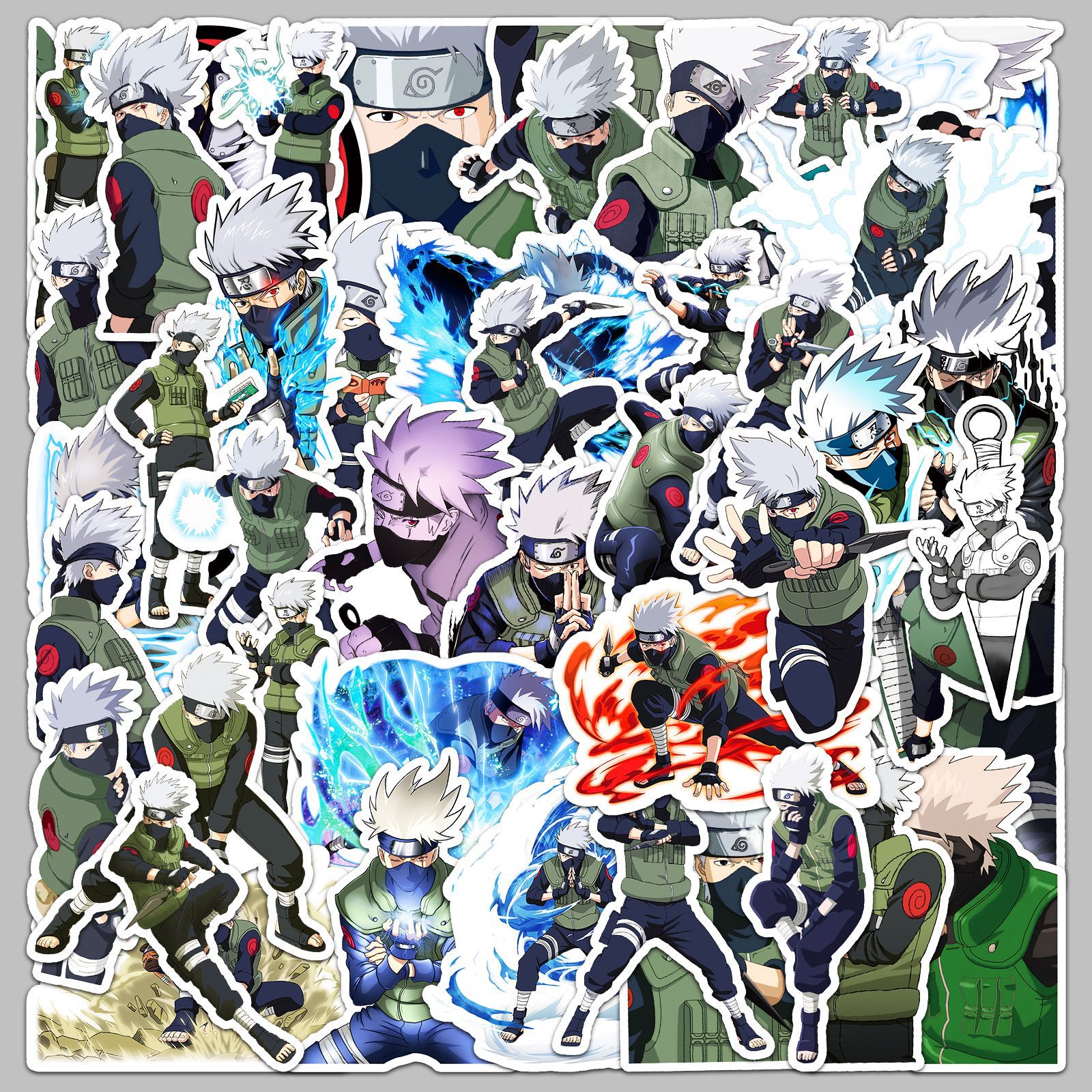 50pcs Anime Naruto Hatake Kaka - Tablet Accessories 리뷰 및 가격