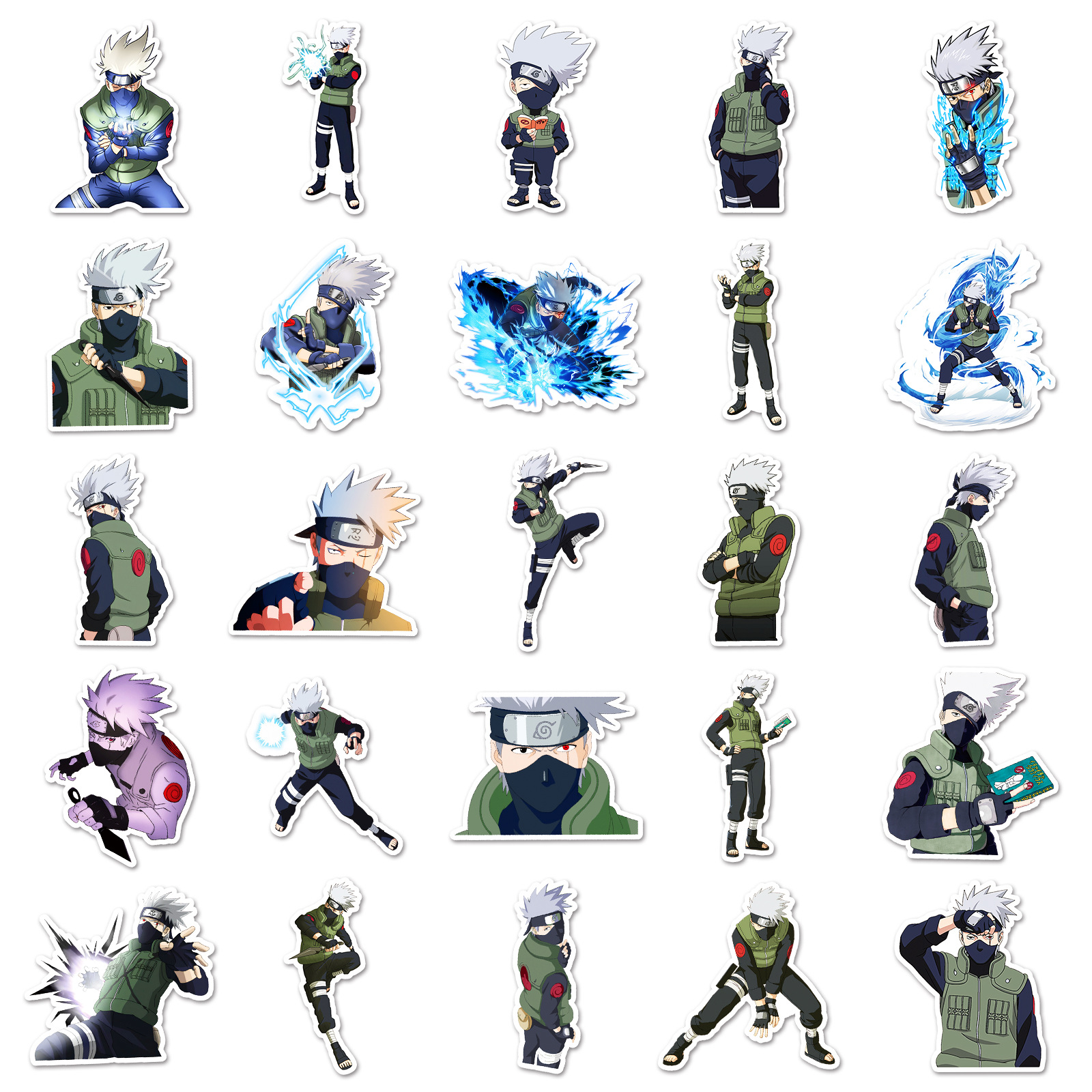 50pcs Anime Naruto Hatake Kaka - Tablet Accessories 리뷰 및 가격