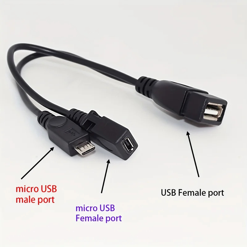2-in-1 OTG USB to Micro USB Sp - Fire Tablet Accessories 리뷰 및 가격