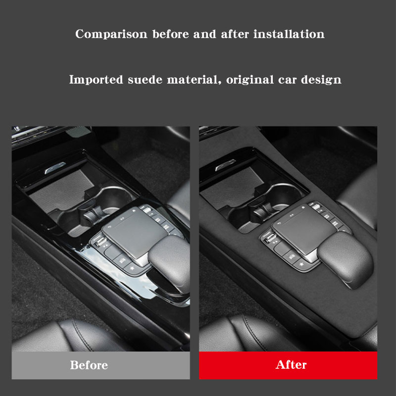 Car Center Console Suede Style - Tesla Tablet Accessories 리뷰 및 가격
