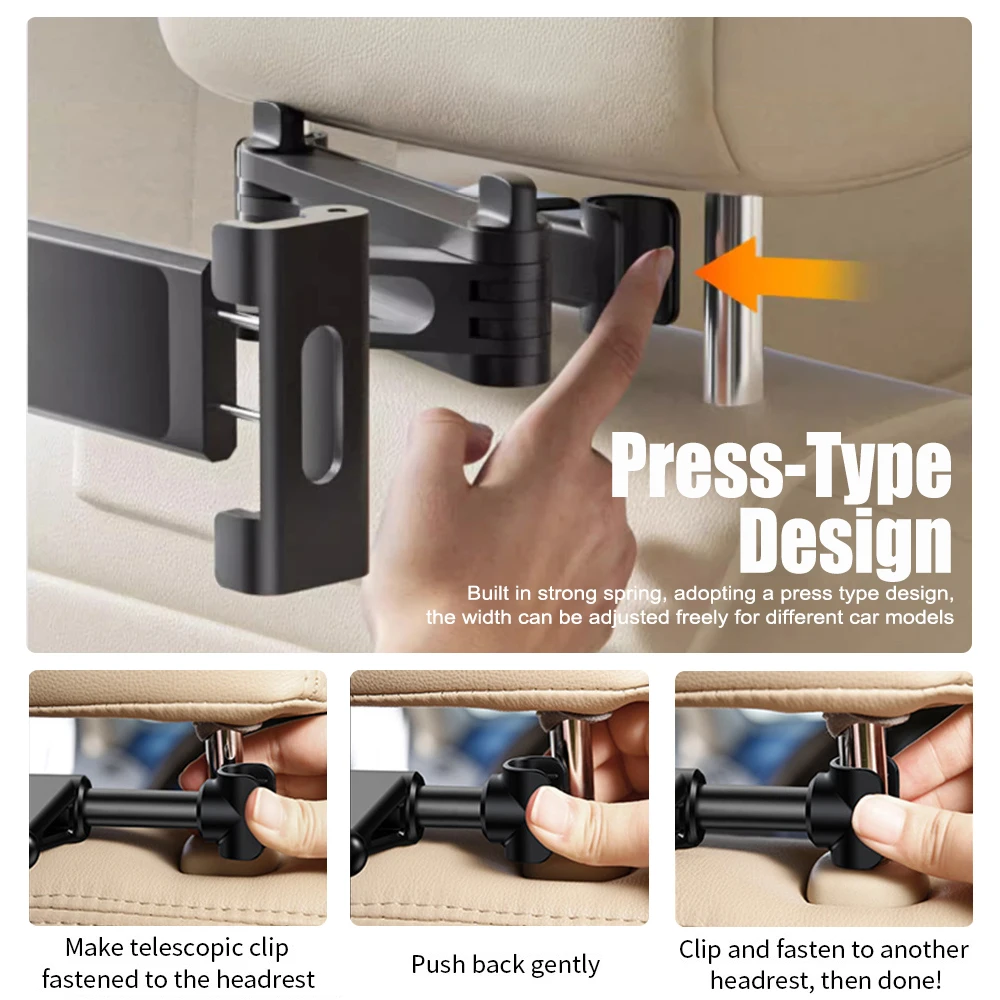 Foldable Car Phone Holder Back - Tablet Car Mount 리뷰 및 가격