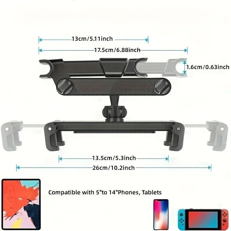 Foldable Car Phone Holder Back - Tablet Car Mount 리뷰 및 가격