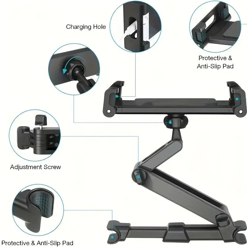 Foldable Car Phone Holder Back - Tablet Car Mount 리뷰 및 가격