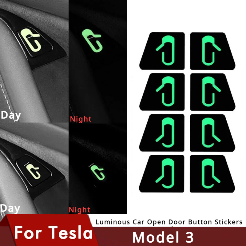 Luminous Car Open Door Button  - Tesla Tablet Accessories 리뷰 및 가격