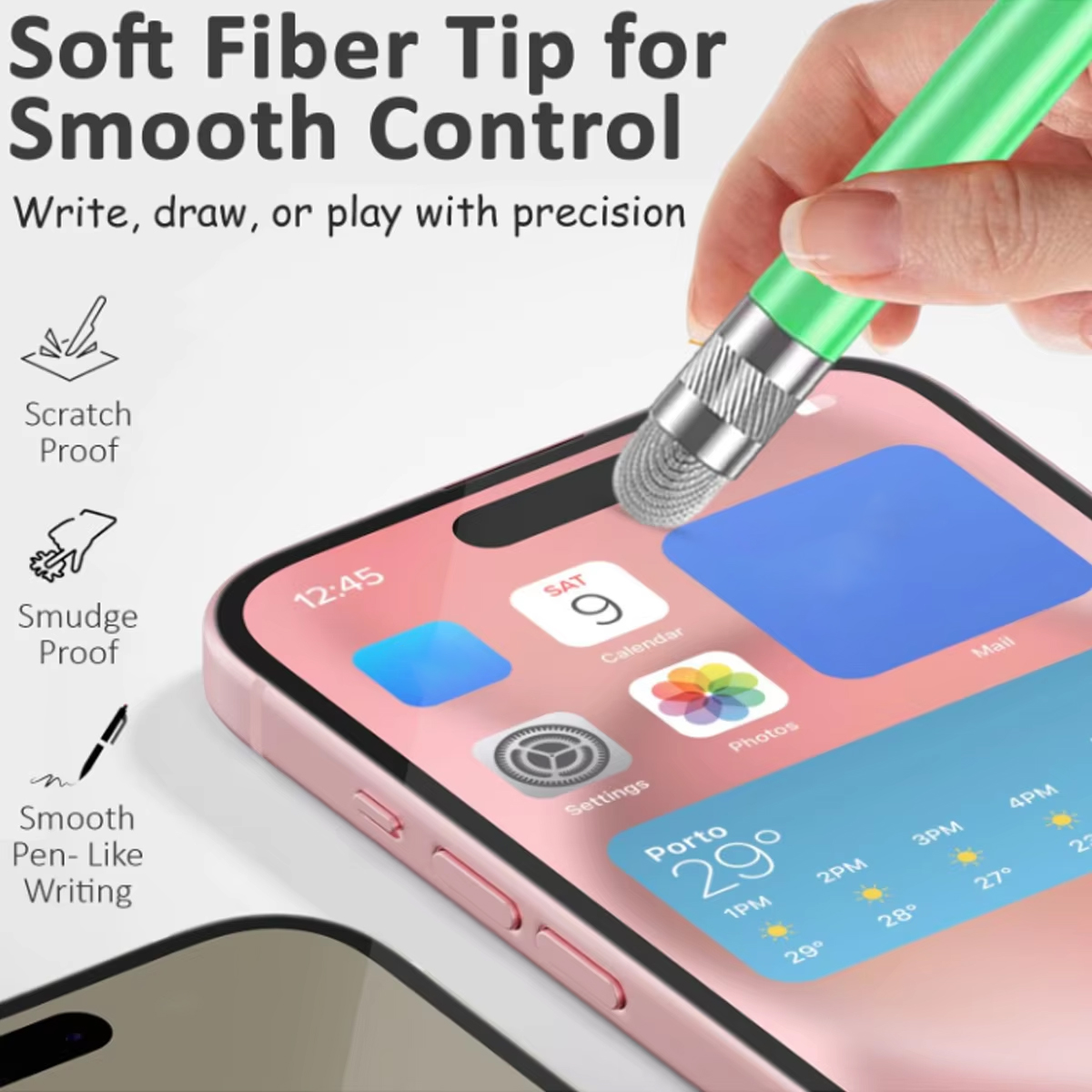 Graduated Color Silver Fiber T - Tablet Pencil Accessories 리뷰 및 가격