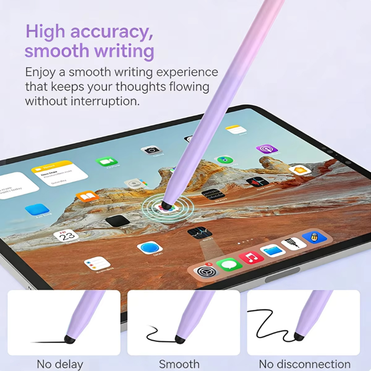 Graduated Color Silver Fiber T - Tablet Pencil Accessories 리뷰 및 가격