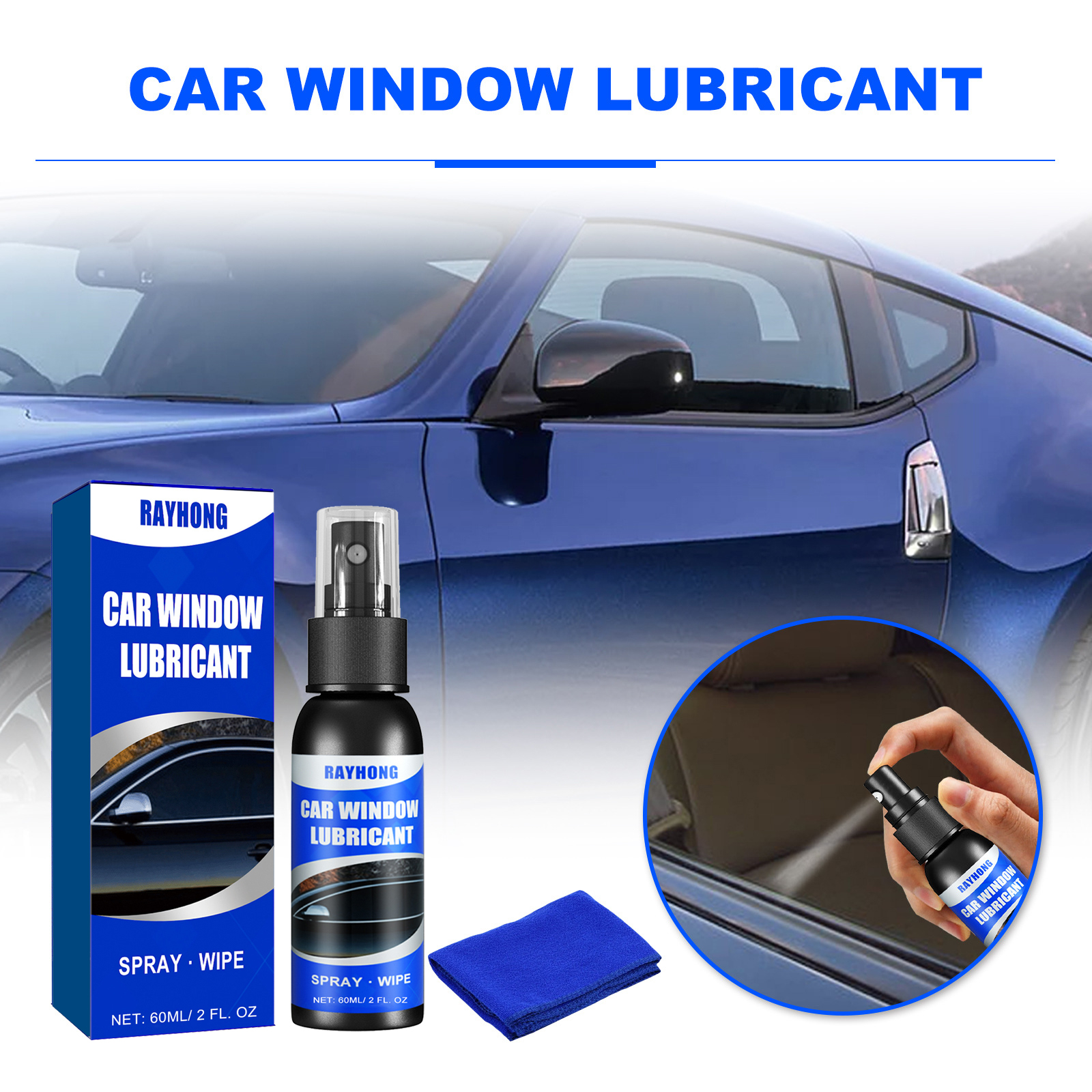 Car Window Lubricant Spray 60m - Windows Tablet Accessories 리뷰 및 가격
