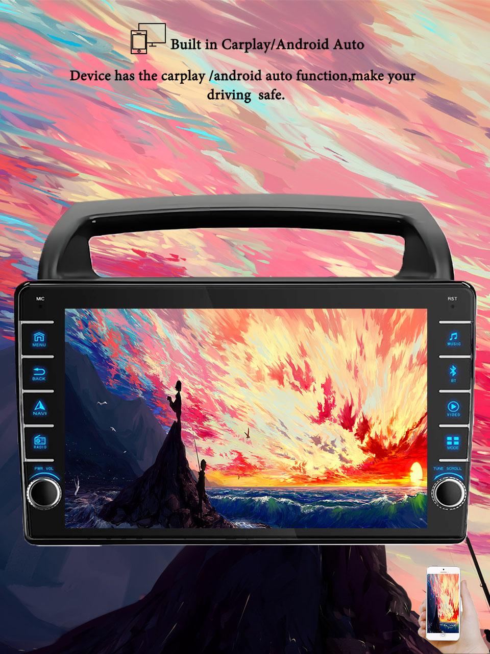 8G+128G Android 14 For Kia Car - Tablet Danish Mobile & Accessories Faisalabad 리뷰 및 가격