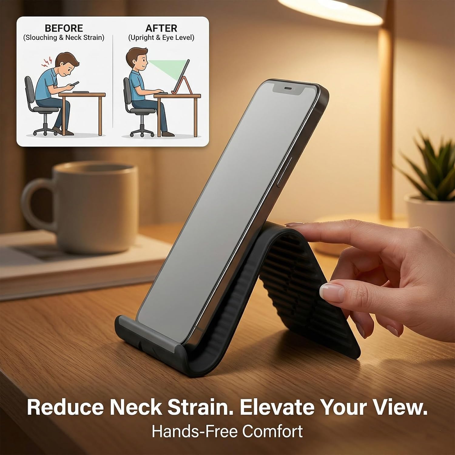Lazy Portable Phone Stand Sili - Useful Tablet Accessories 리뷰 및 가격