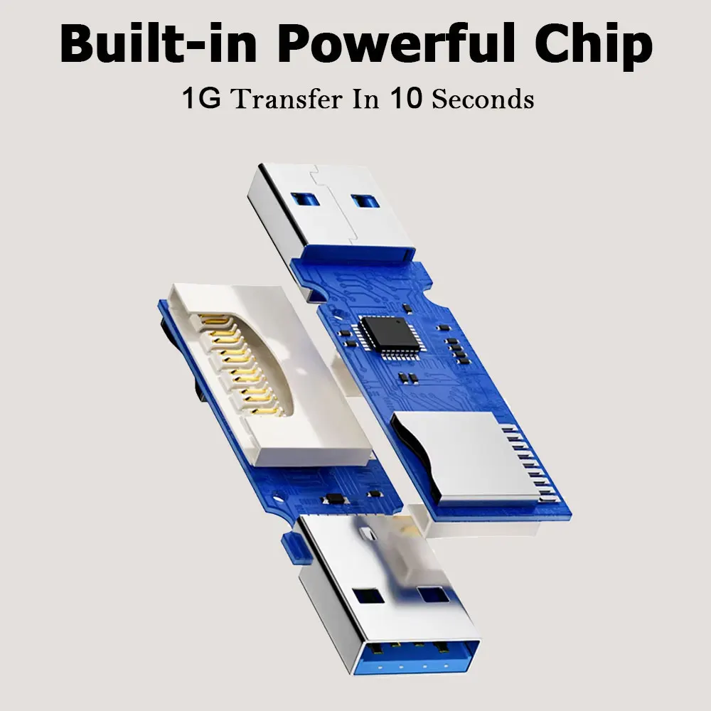 2-in-1 Card Reader USB 3.0/2.0 - Tablet Accessories For Reading 리뷰 및 가격