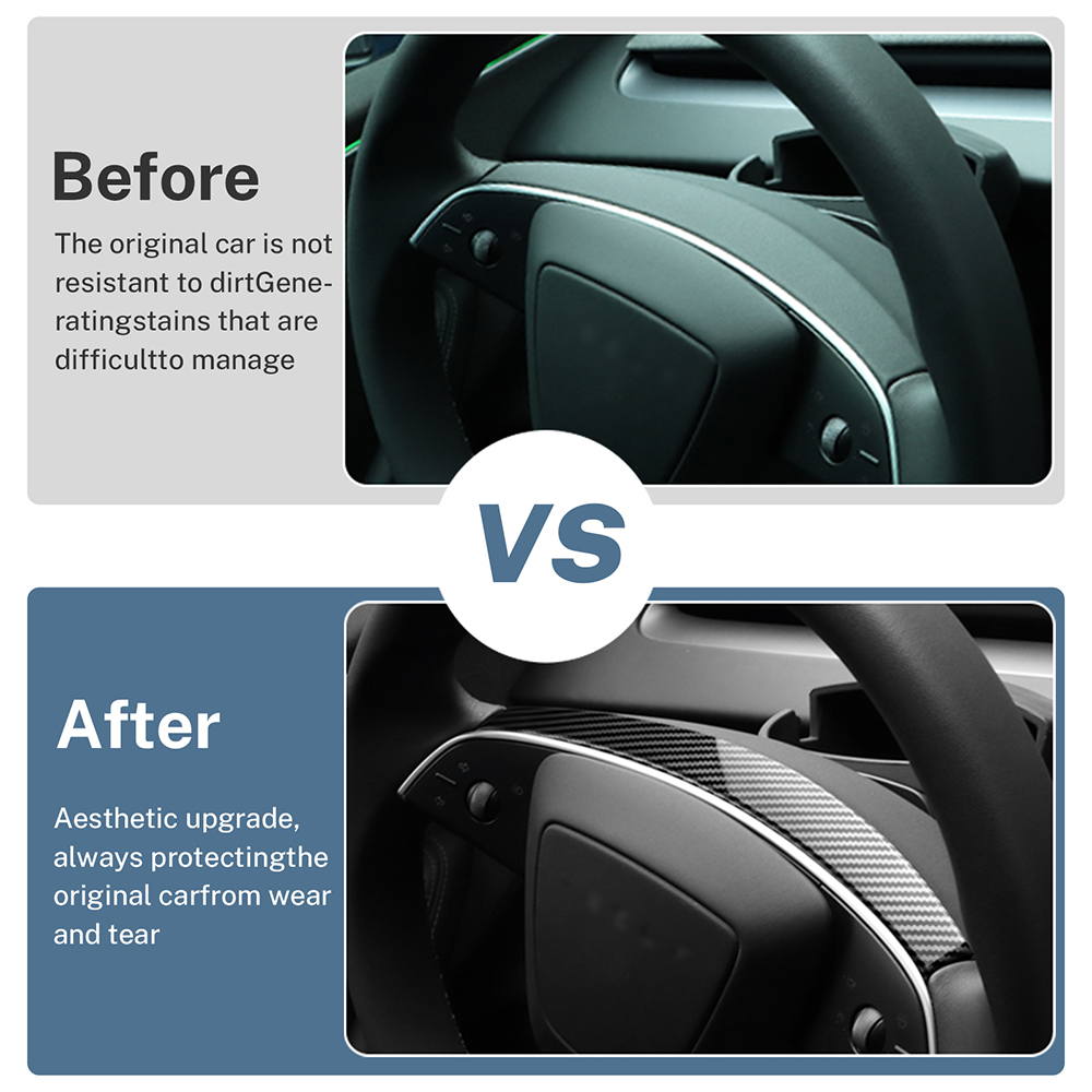 ABS Carbon Fiber Steering Whee - Tesla Tablet Accessories 리뷰 및 가격