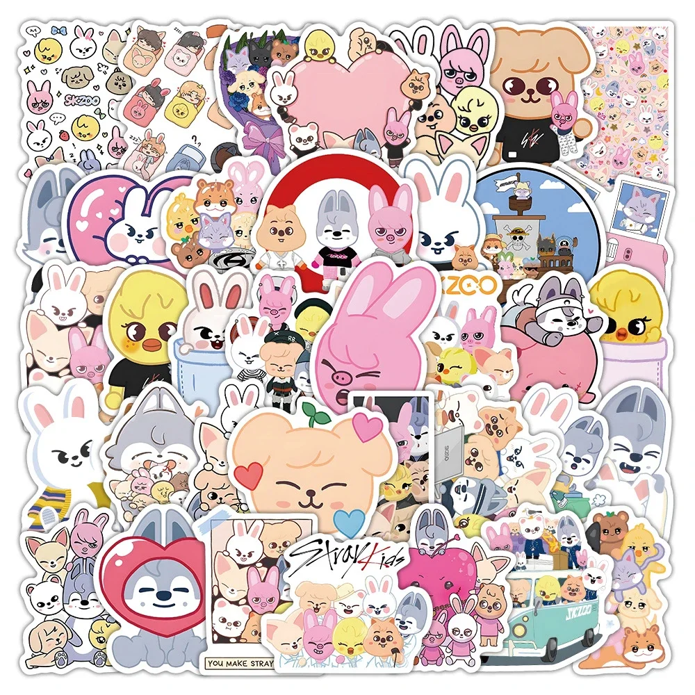 New Stray Kids Stickers Skzoo  - Useful Tablet Accessories 리뷰 및 가격