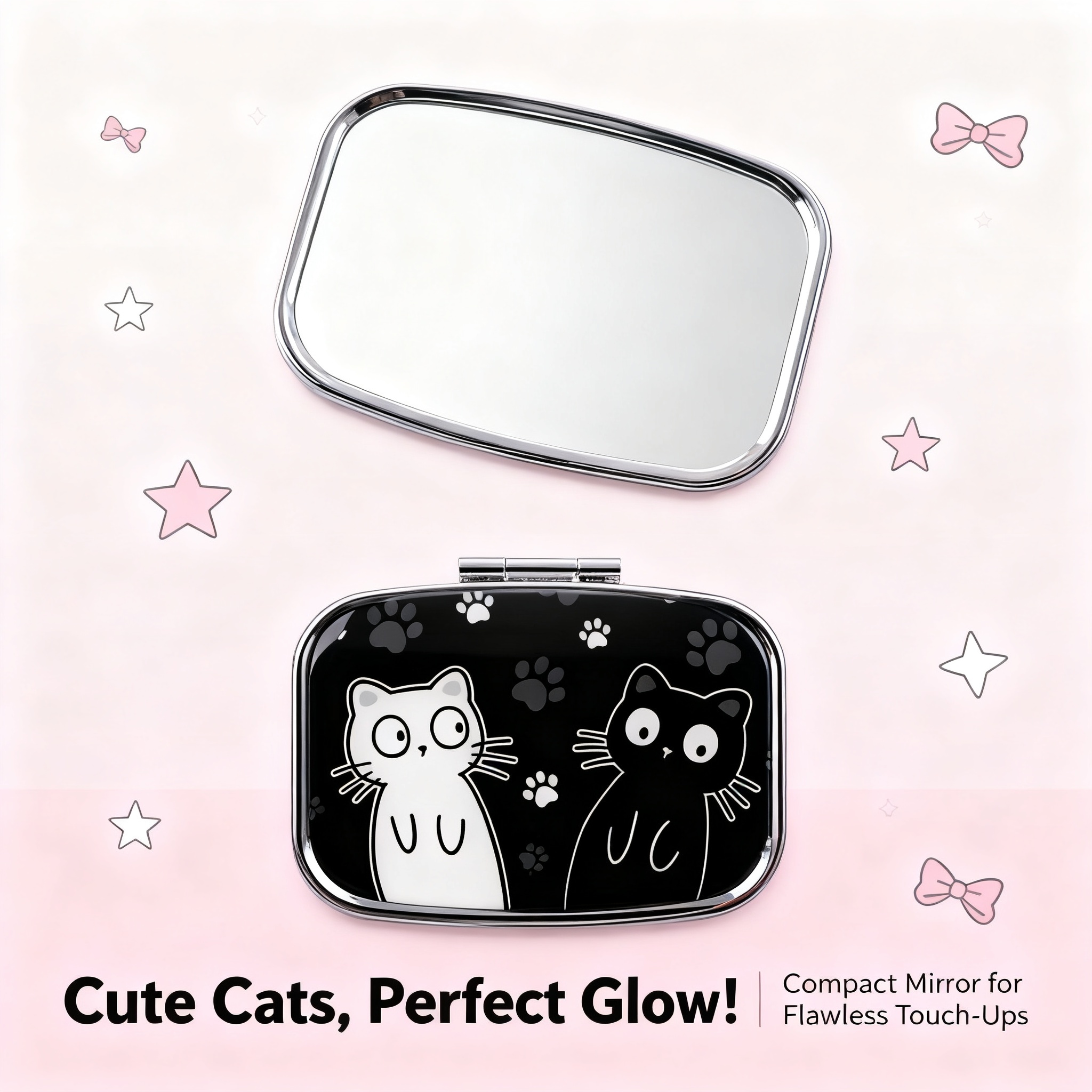 Cartoon Black And White Cat Tr - Essential Tablet Accessories 리뷰 및 가격