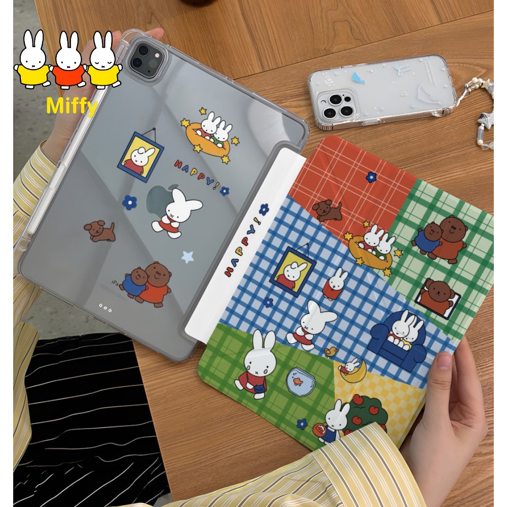 Kawaii Miffy Rabbit Tablet Cas - Fire Tablet Accessories 리뷰 및 가격
