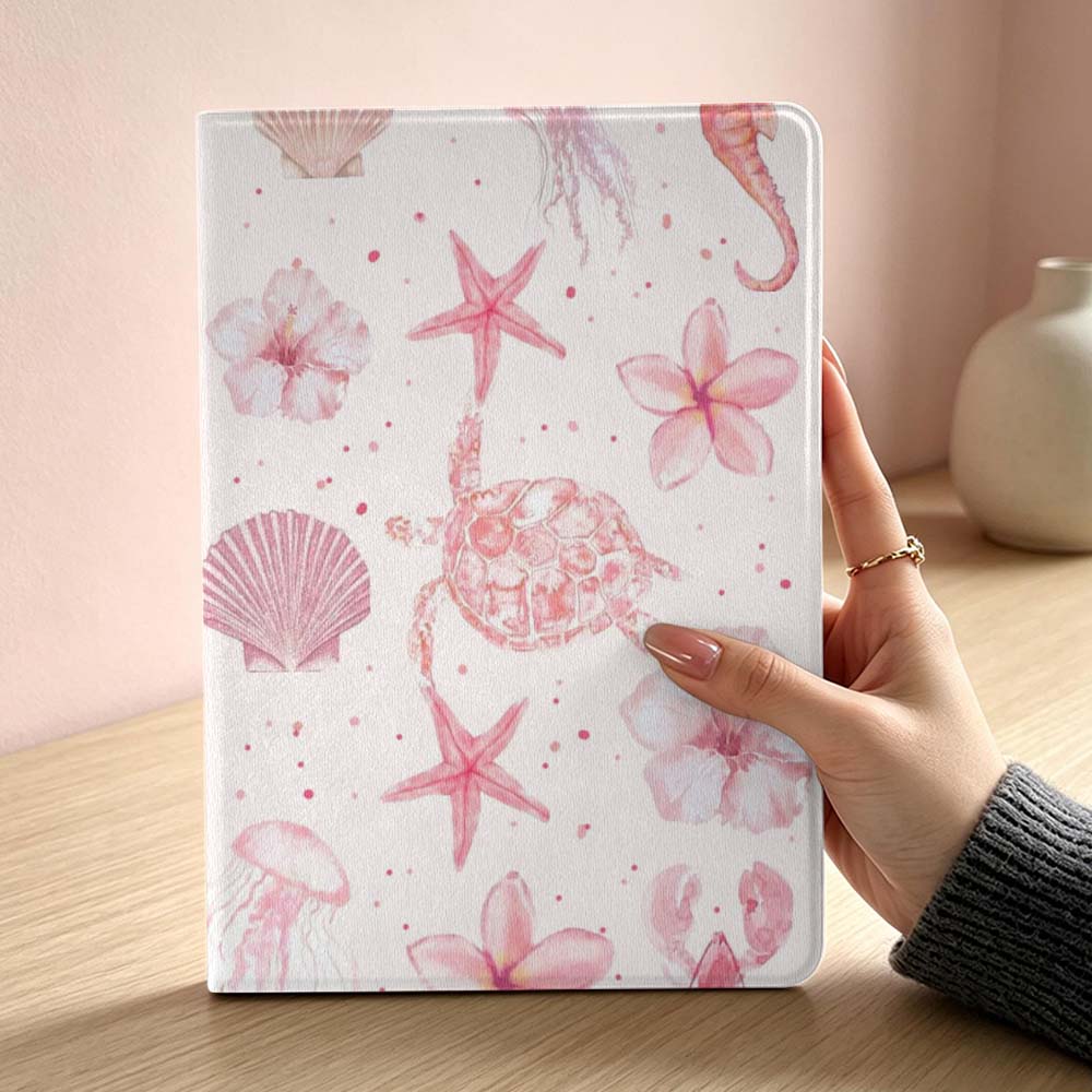 Pink starfish turtle pattern S - Lenovo Tablet P12 Accessories 리뷰 및 가격