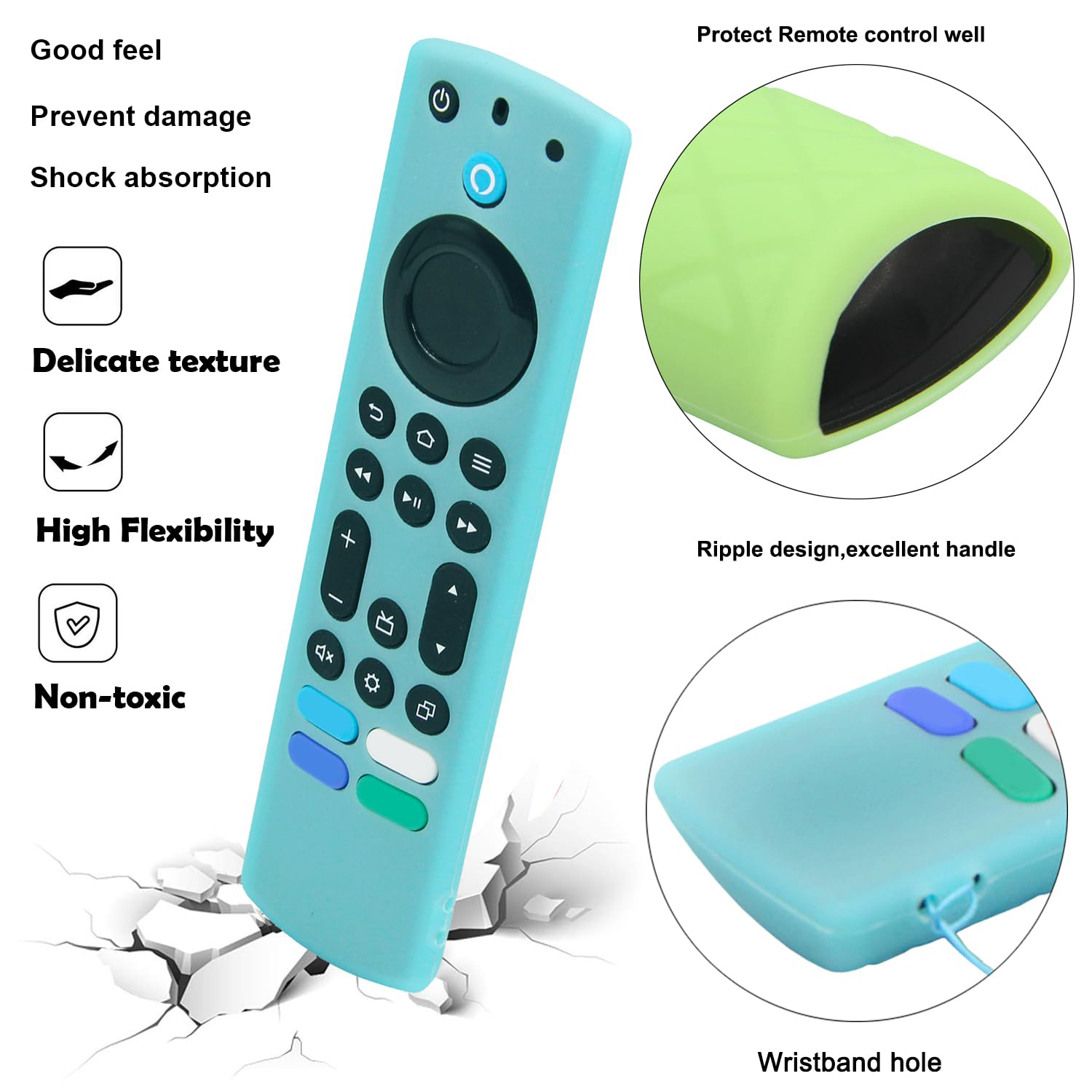 2Pcs Glow in The Dark Silicone - Fire Tablet Accessories 리뷰 및 가격