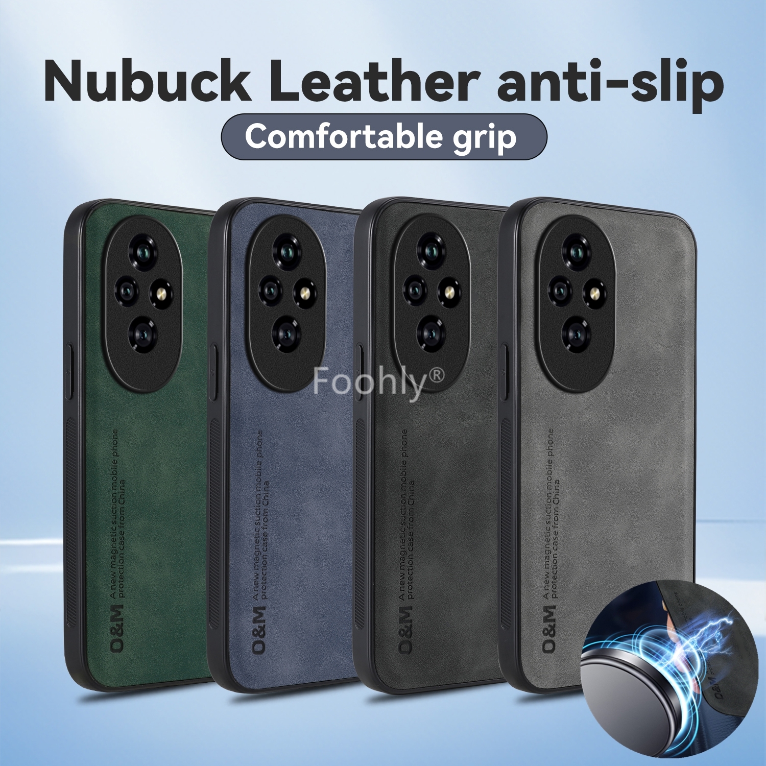 Nubuck Leather Shockproof Magn - Magnetic Case Smart 리뷰 및 가격