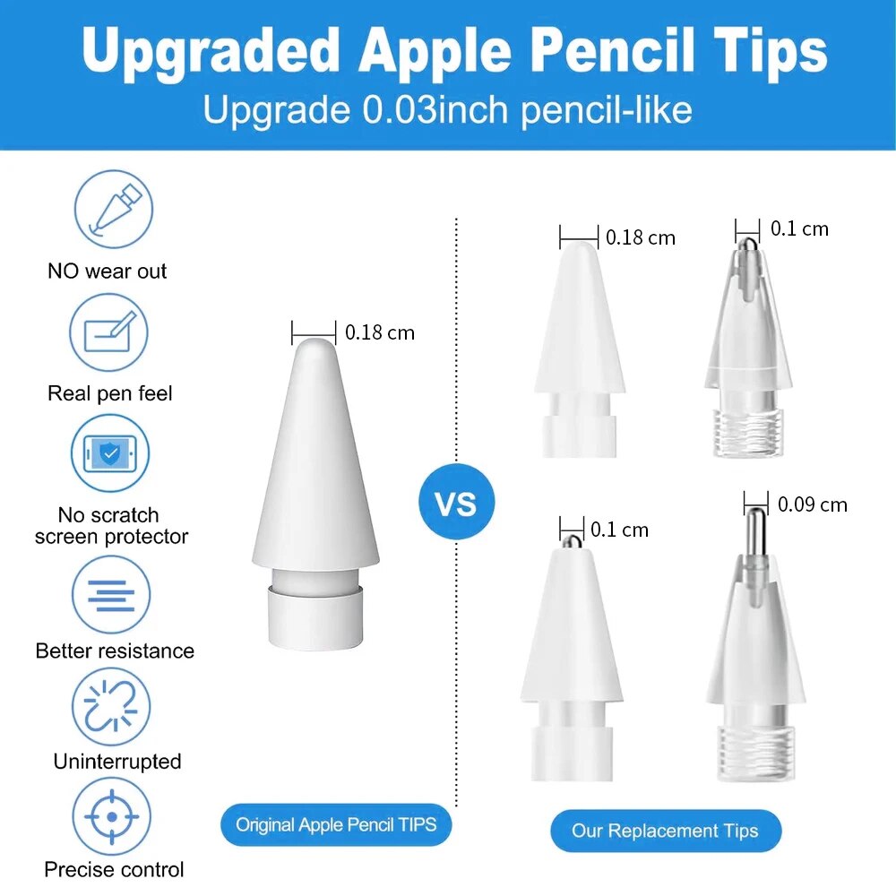 For Apple Pencil Pen Nib Penci - Tablet Pencil Accessories 리뷰 및 가격