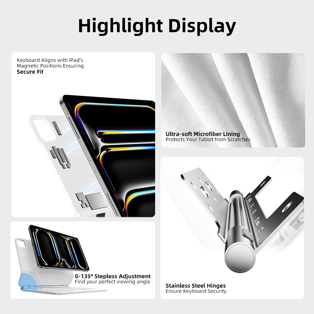 New Magic Wireless Keyboard fo - Magnetic Case Smart 리뷰 및 가격