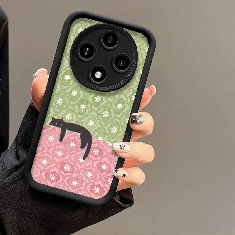 Artistic Cute Black Cat Stripe - Honor Tablet Accessories 리뷰 및 가격