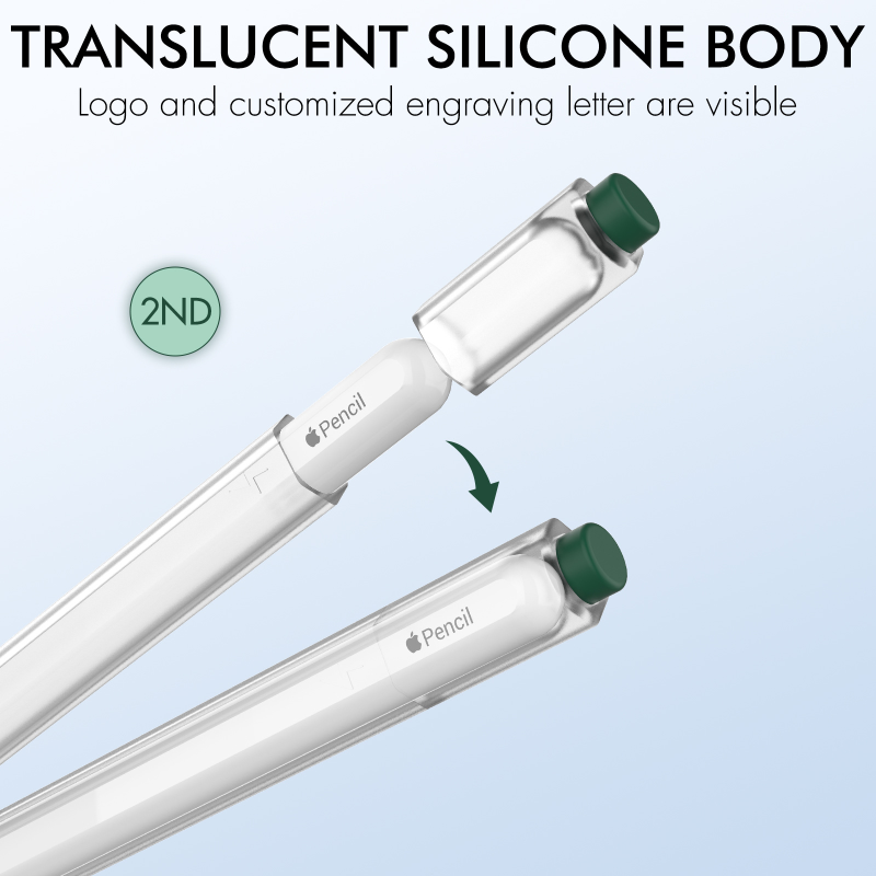 Jelly Color Translucent Silico - Tablet Pencil Accessories 리뷰 및 가격