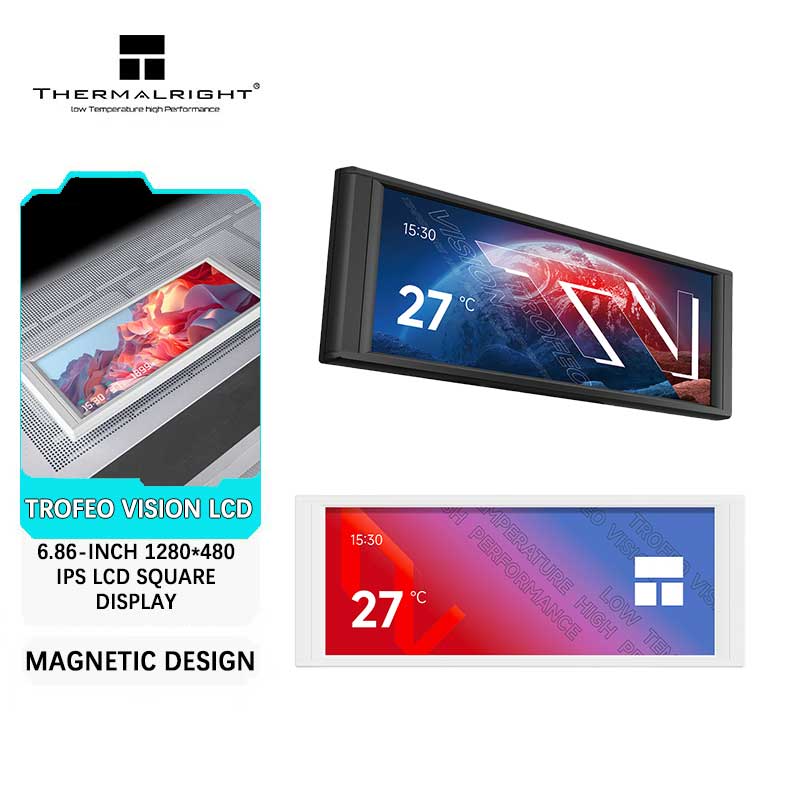 Thermalright TROFEO VISION LCD - Magnetic Case Smart 리뷰 및 가격