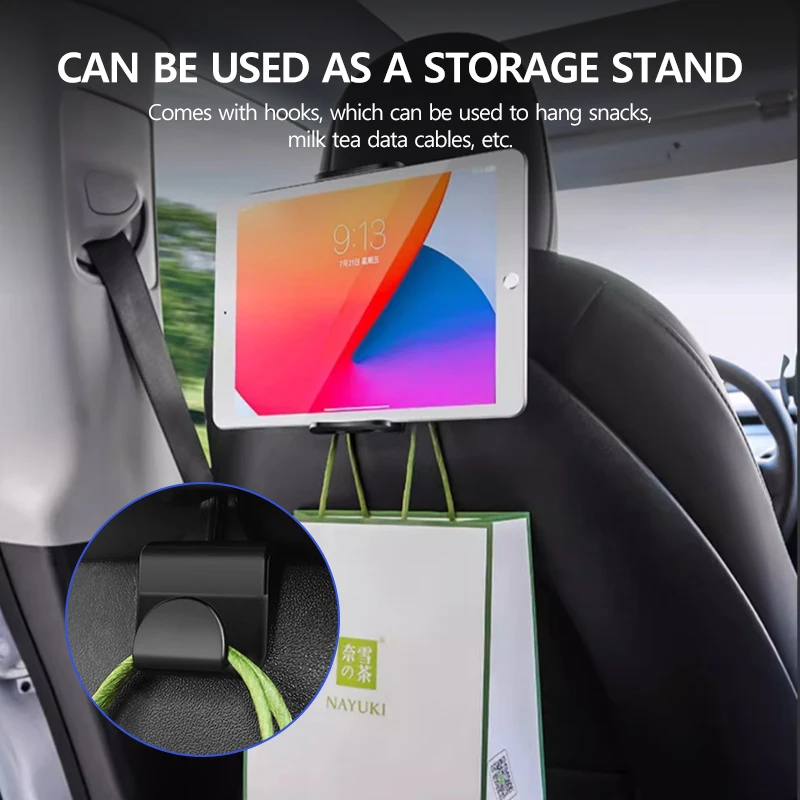 Back Seat Holder with Hook for - Tesla Tablet Accessories 리뷰 및 가격