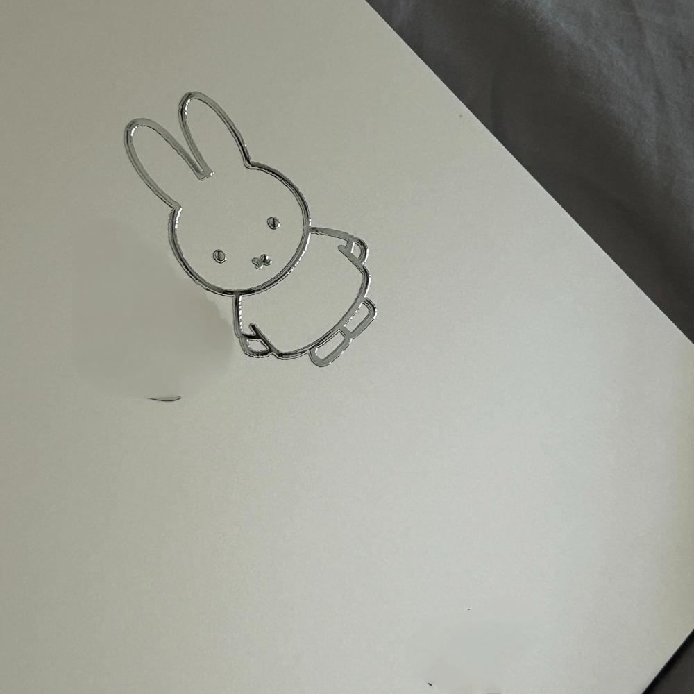 Miffy Rabbit  metal stickers h - Fire Tablet Accessories 리뷰 및 가격