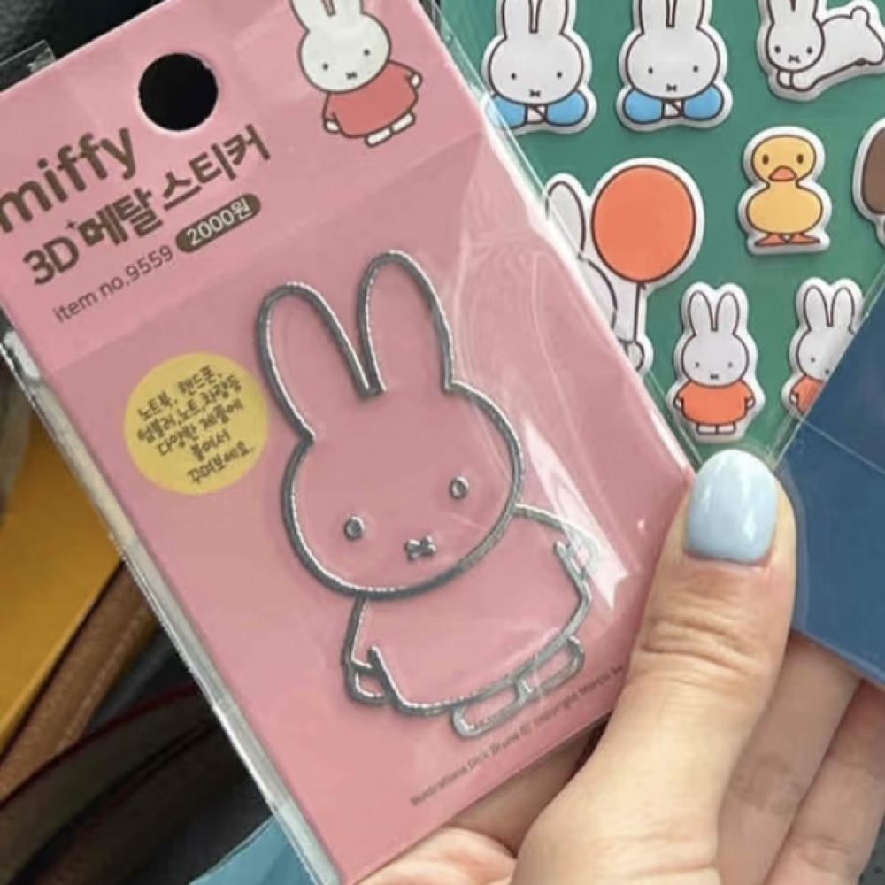 Miffy Rabbit  metal stickers h - Fire Tablet Accessories 리뷰 및 가격