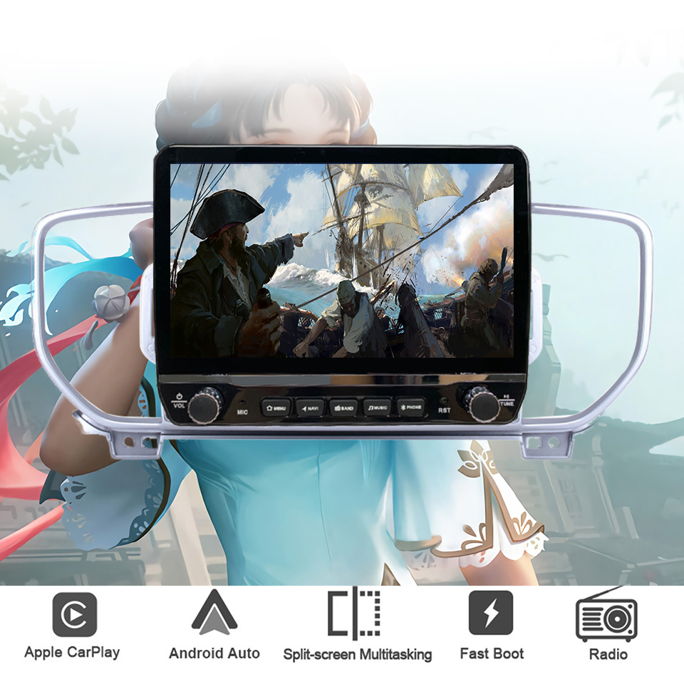 Android 14 Autoradio Multimedi - Tablet Danish Mobile & Accessories Faisalabad 리뷰 및 가격