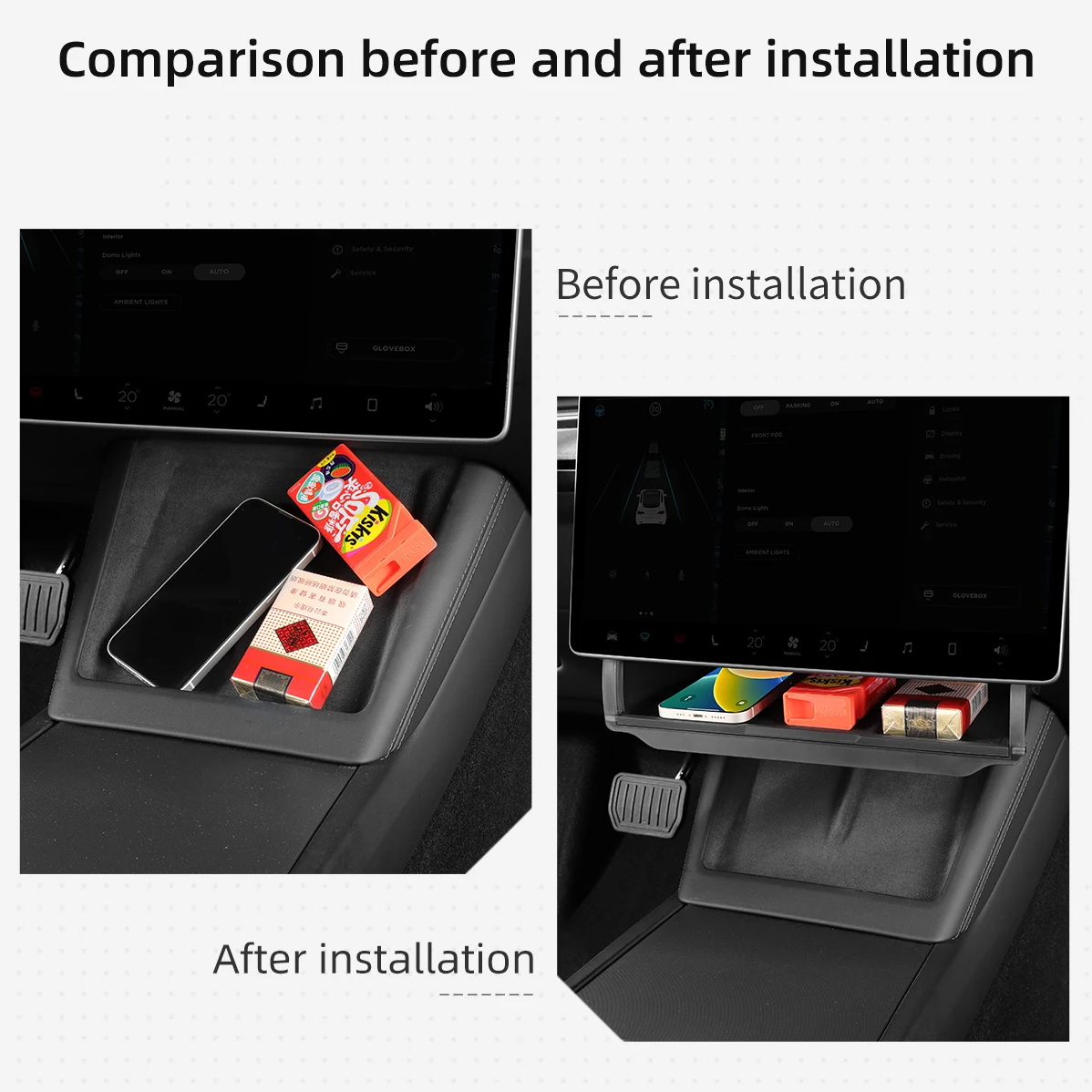 For Tesla Model Y Juniper 2025 - Tesla Tablet Accessories 리뷰 및 가격
