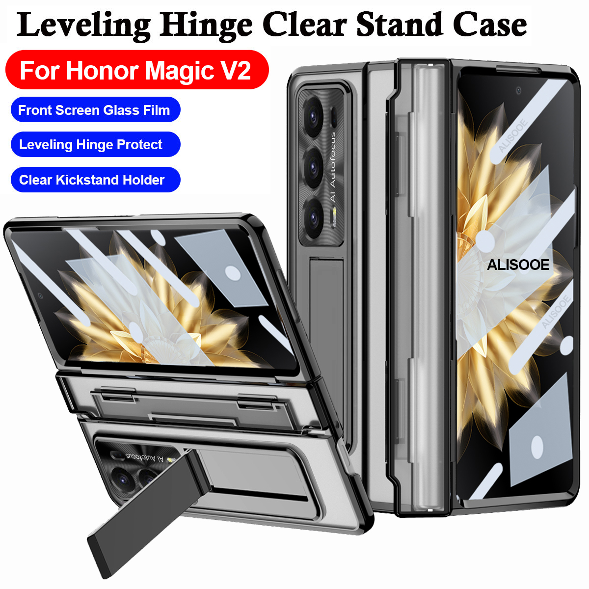For Honor Magic V2 Case Transp - Windows Tablet Accessories 리뷰 및 가격