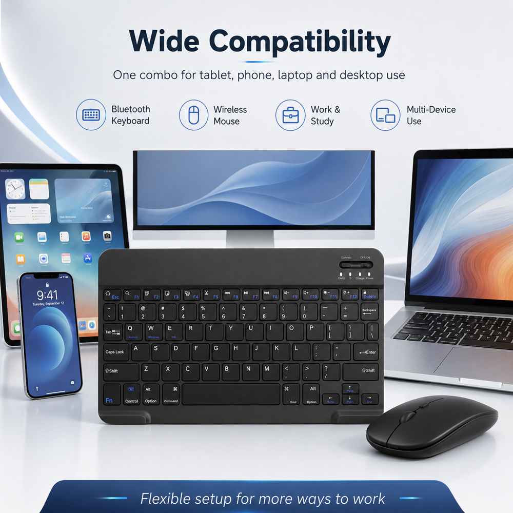 Bluetooth Wireless Keyboard Fo - Windows Tablet Accessories 리뷰 및 가격