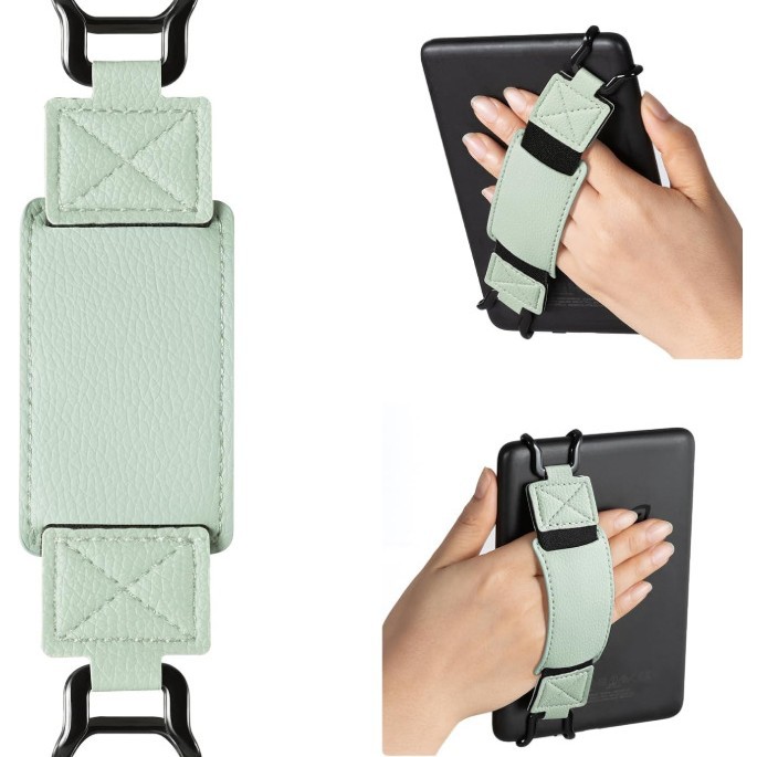 Leather Tablet Hand Strap Elas - Tablet Reading Accessories 리뷰 및 가격